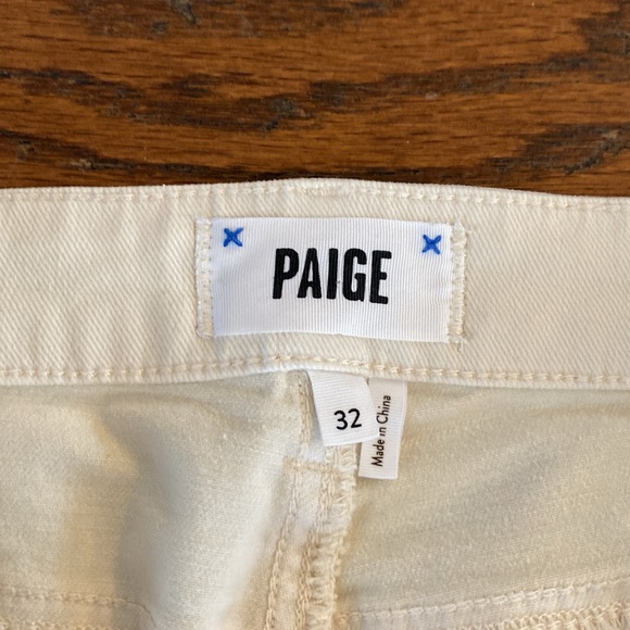 Paige off-white denim from evereve, worn 1 time - Picture 2 of 4